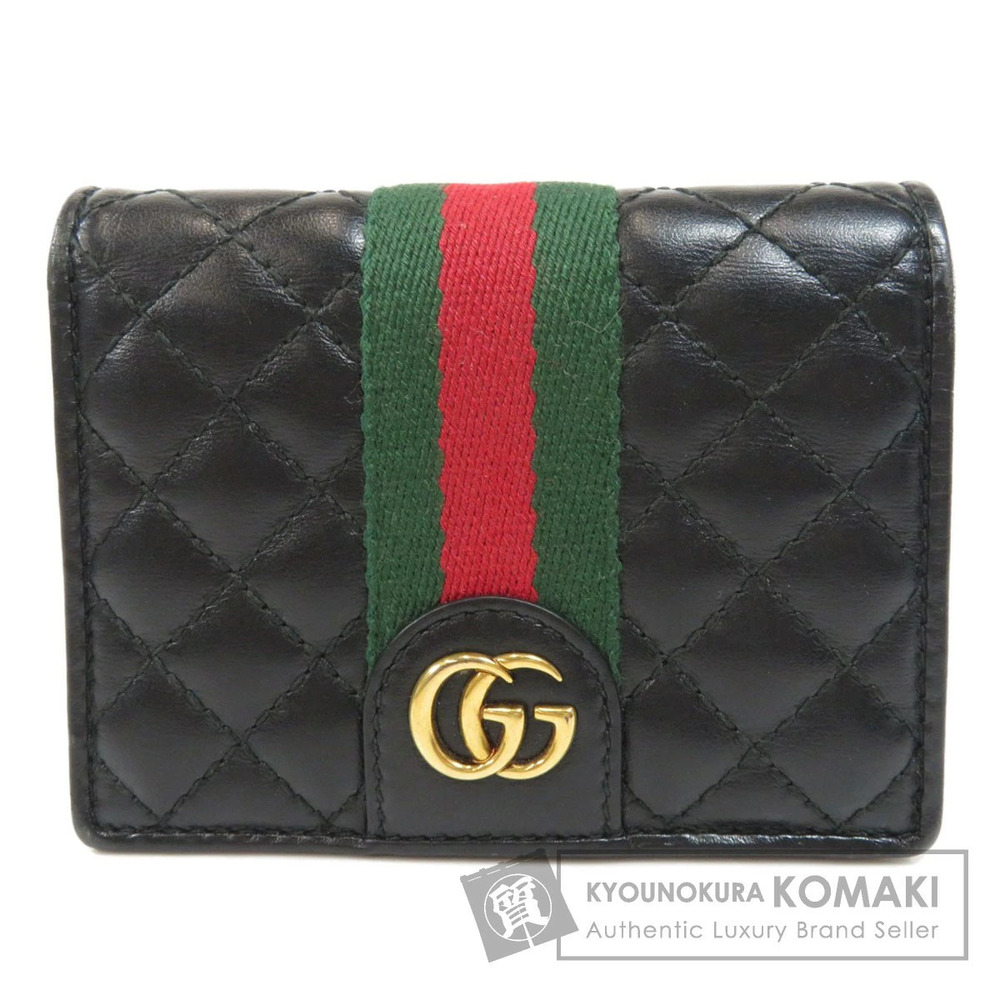 Gucci GG Marmont Bi fold Wallet Leather
